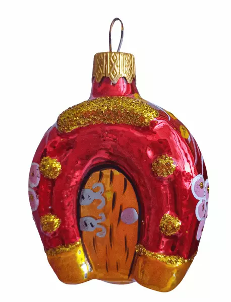 Формовая игрушка Подкова (Символ года) 6 см Коломеев ФУ-233