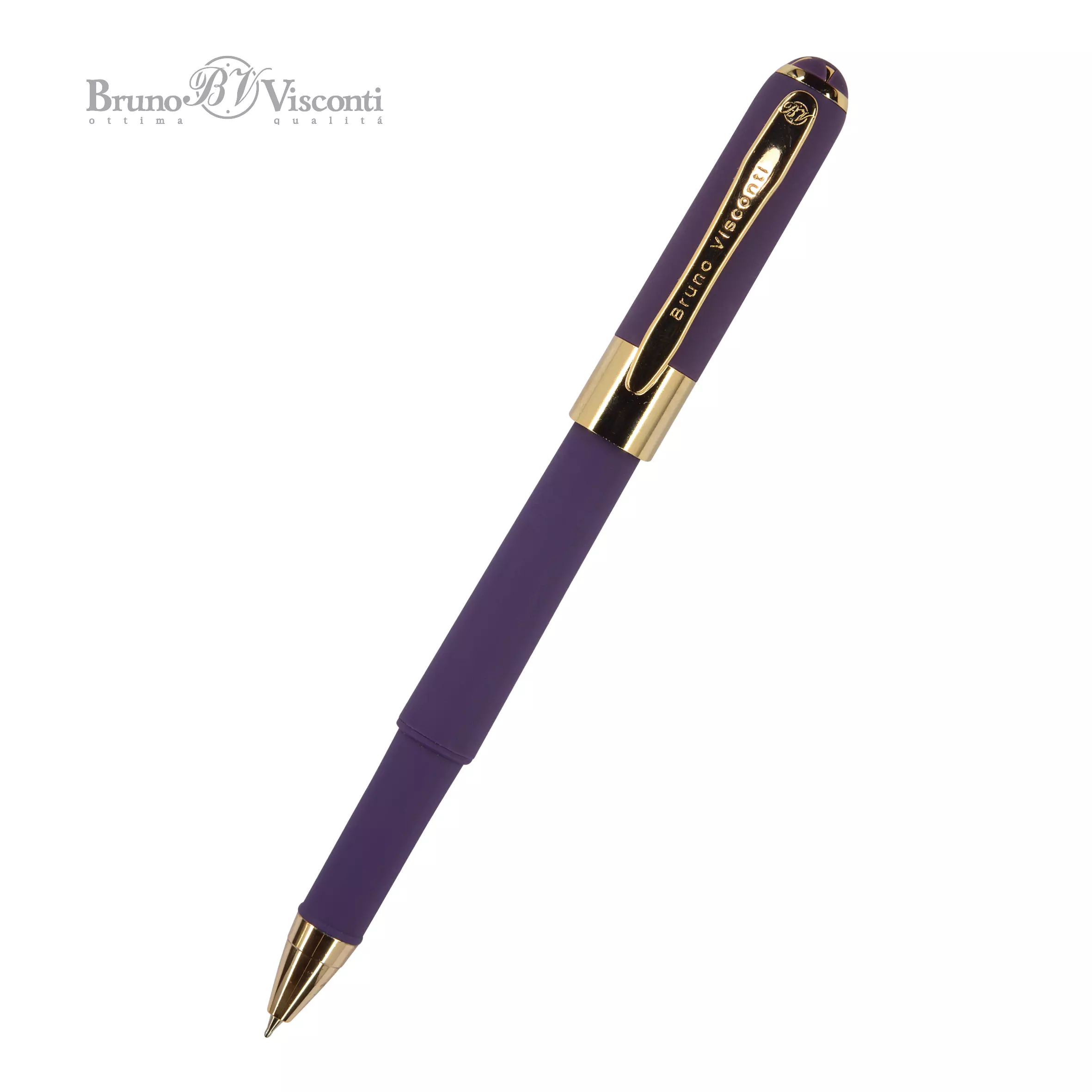 Шариковая ручка синие чернила, BrunoVisconti Monaco, виноградный корпус, 20-0125/15 