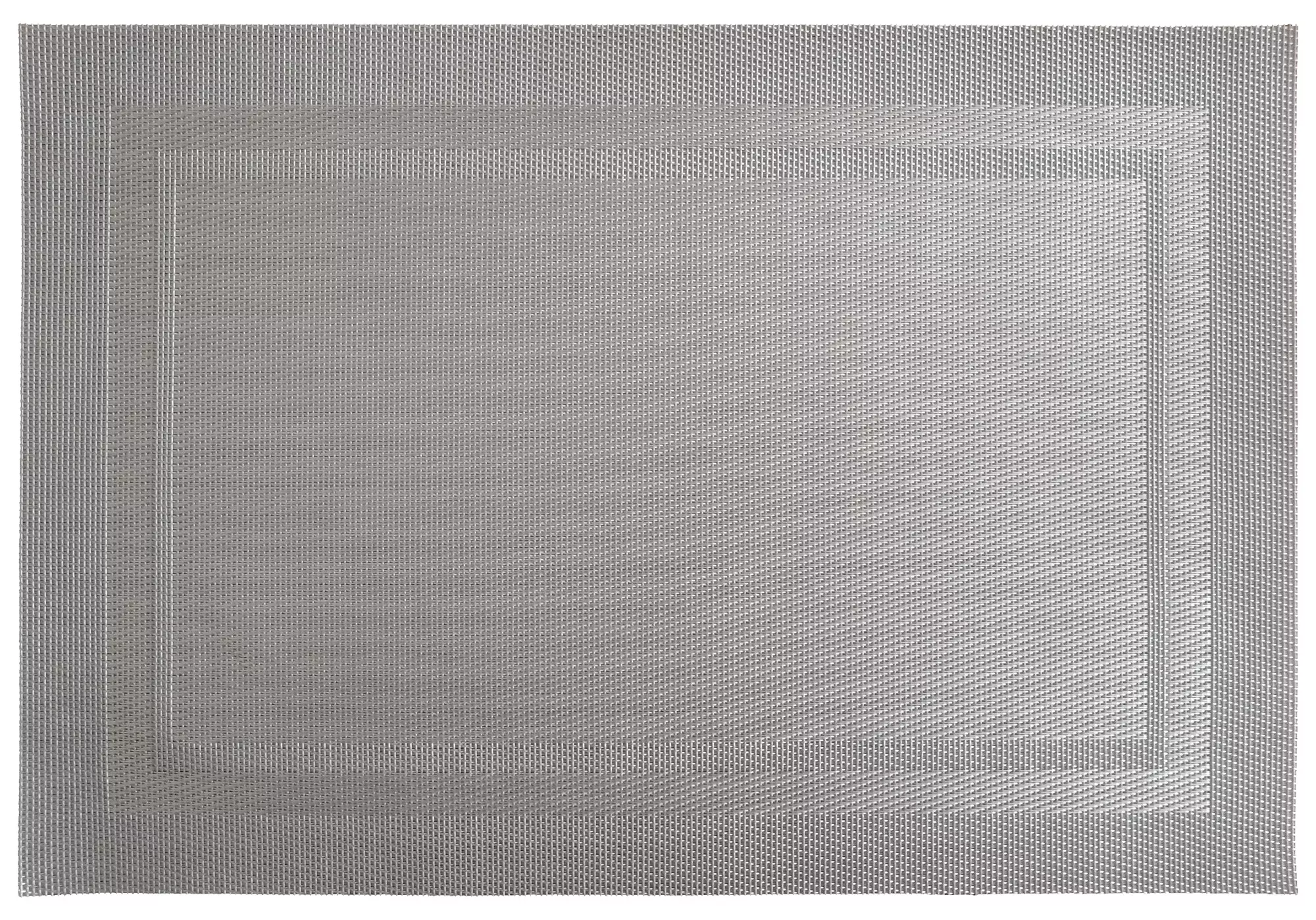 Салфетка сервировочная NIKLEN 30x45см, термостойкая, серебро ПВХ Арт. 0598 (Китай) 1шт