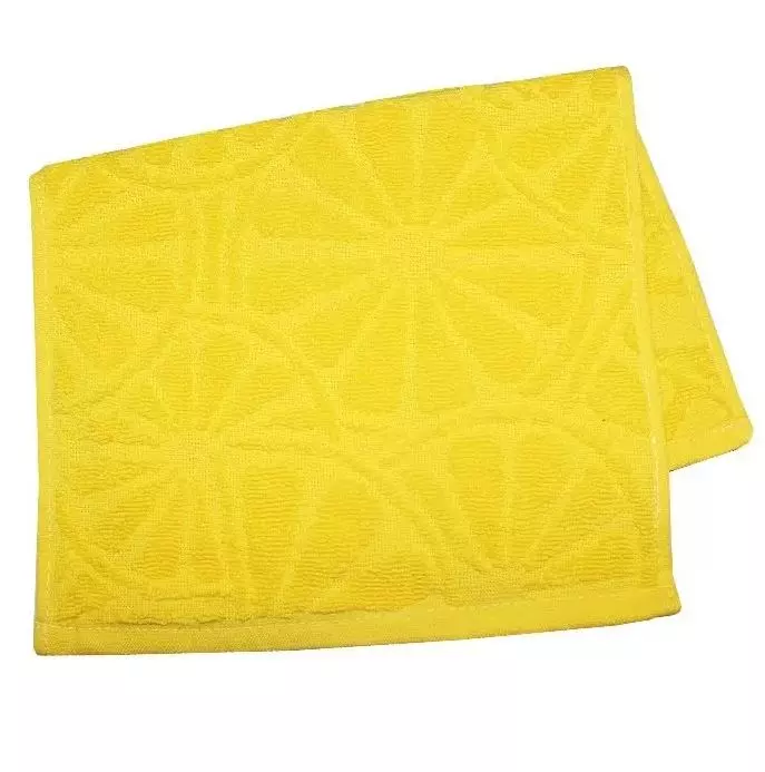 Кухонное полотенце 30*50 махровое желтое апельсин