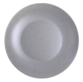 Тарелка десертная 21 см Alfa Серый мрамор PT044021F647