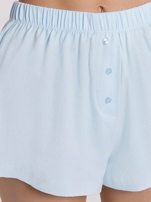 Домашние шорты женские Mark Formelle 132302 голубое небо, р-р 164/170-106 (50 / XL)