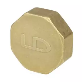 Заглушка 1 ВР латунь LD LD.65.504.25