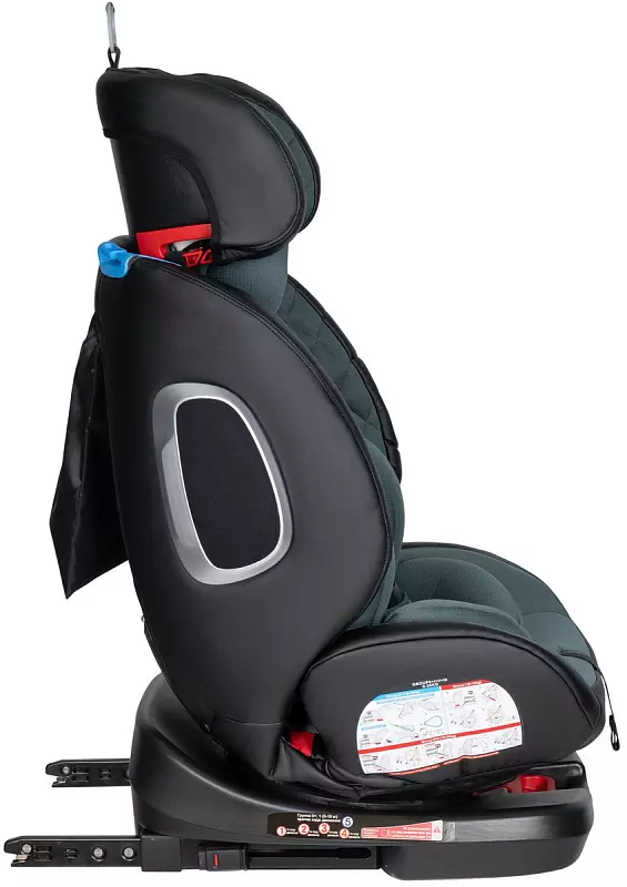 Автокресло детское Farfello ISOFIX YB102A/grpu (Green PU/зеленый экокожа)