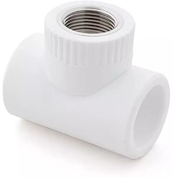 Тройник полипропиленовый комбинированный 25х1/2"х25 ВР, RTP 10745