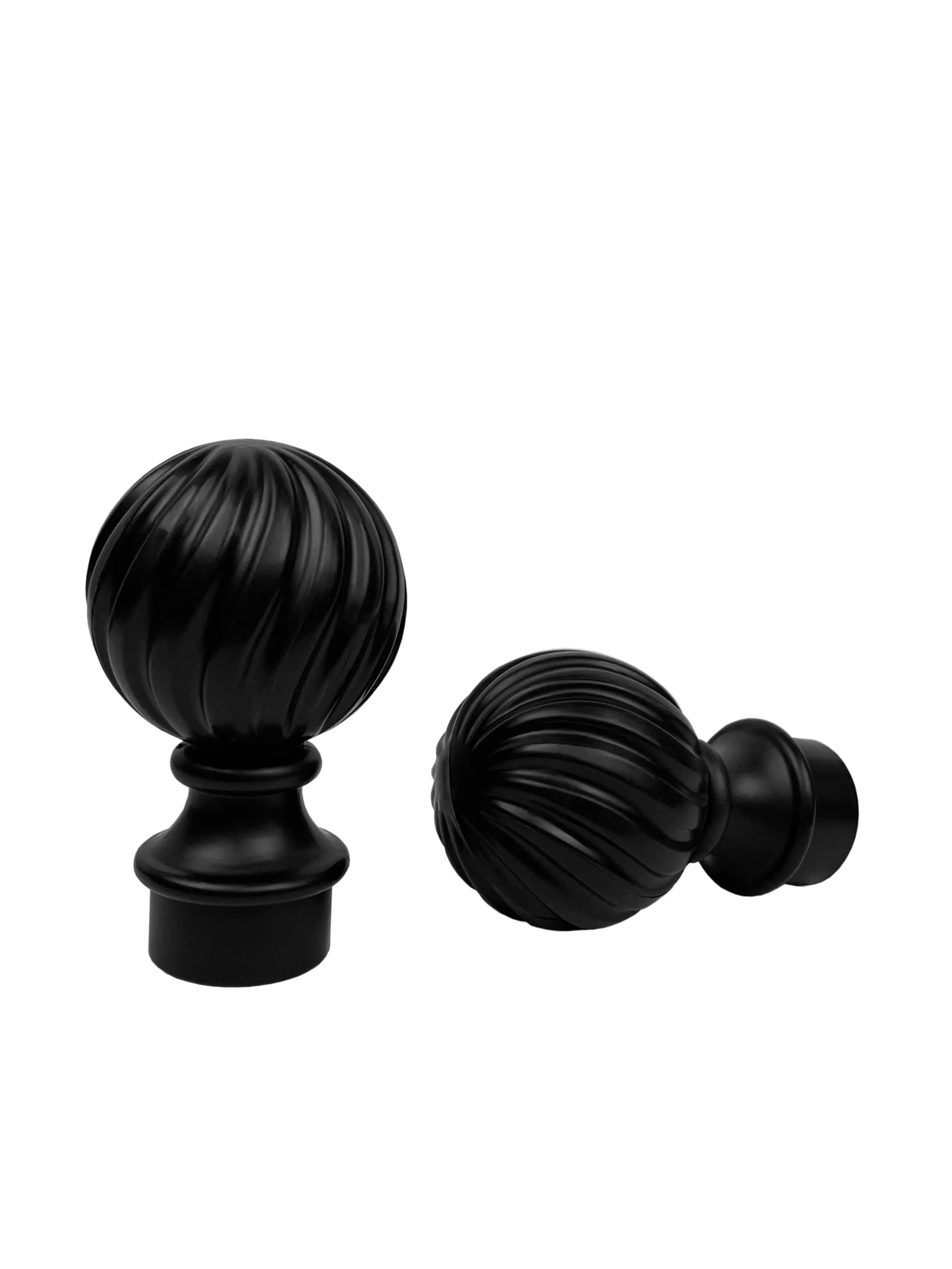 Наконечник для карниза d=28 мм черный палисандр (2шт) эра в упаковке