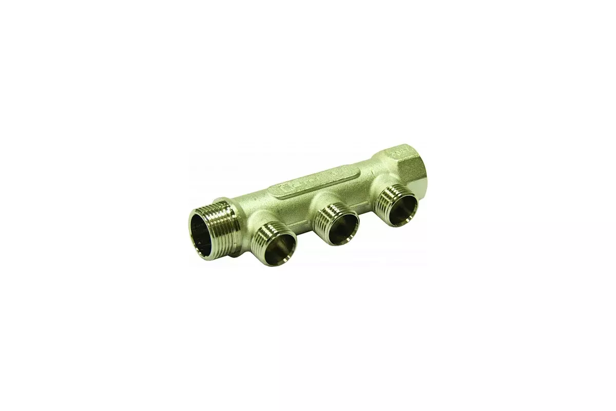 Коллектор 3 выхода 3/4&quot;х1/2 НР, СТМ C3MM3412
