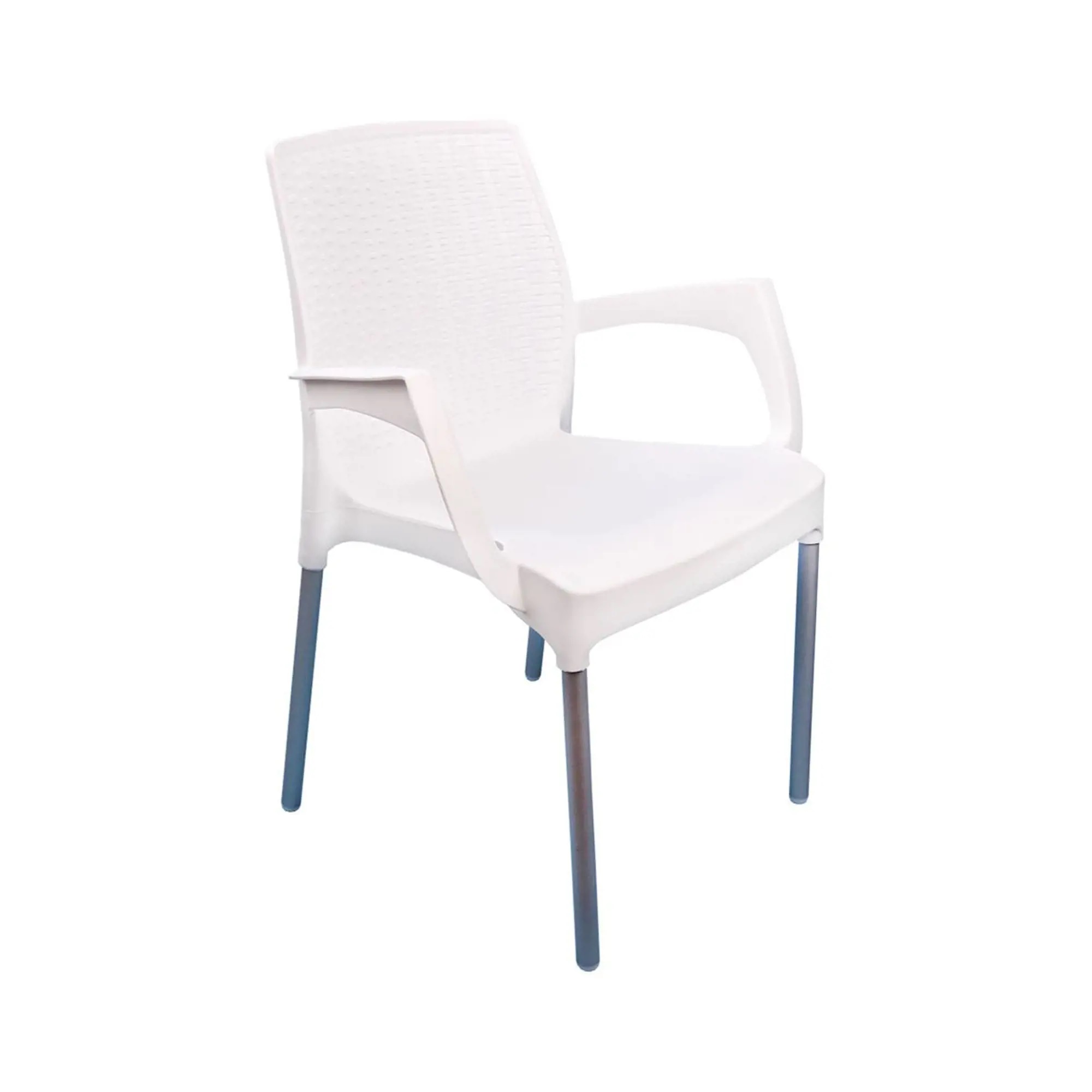 Пластиковое кресло &quot;Прованс&quot; белый (3) М6325