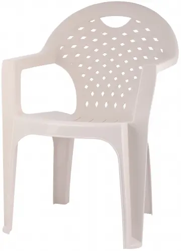 Пластиковое кресло бежевый (4) М8150