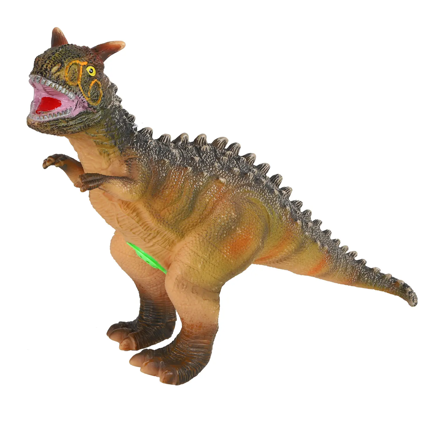 Игрушка Динозавр с чипом, звук - рёв животного, эластичная поверхность с шероховатостями, мягкий нап