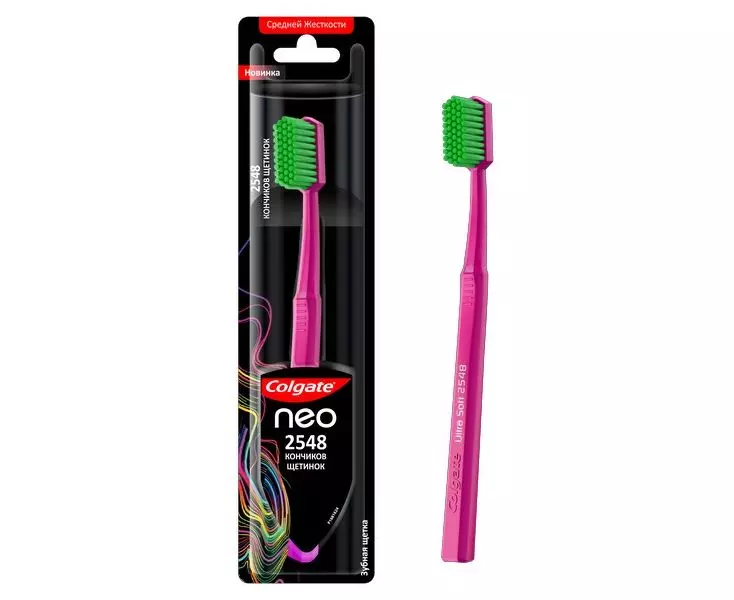 Зубная щетка Colgate Neo 2548, средней жесткости