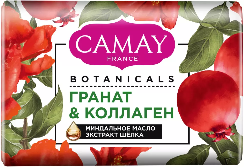 Мыло Camay Botanicals Гранат 85 г