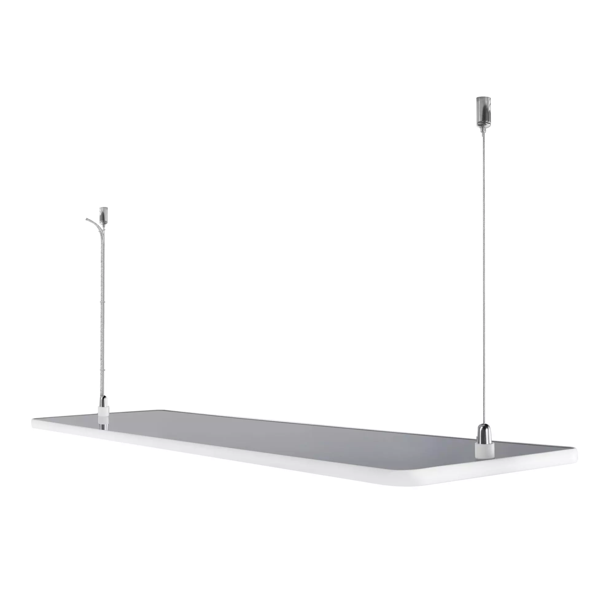 Инфракрасный обогреватель потолочный Ballu BIH-GSW-1.3, 1300 Вт, стеклянный белый