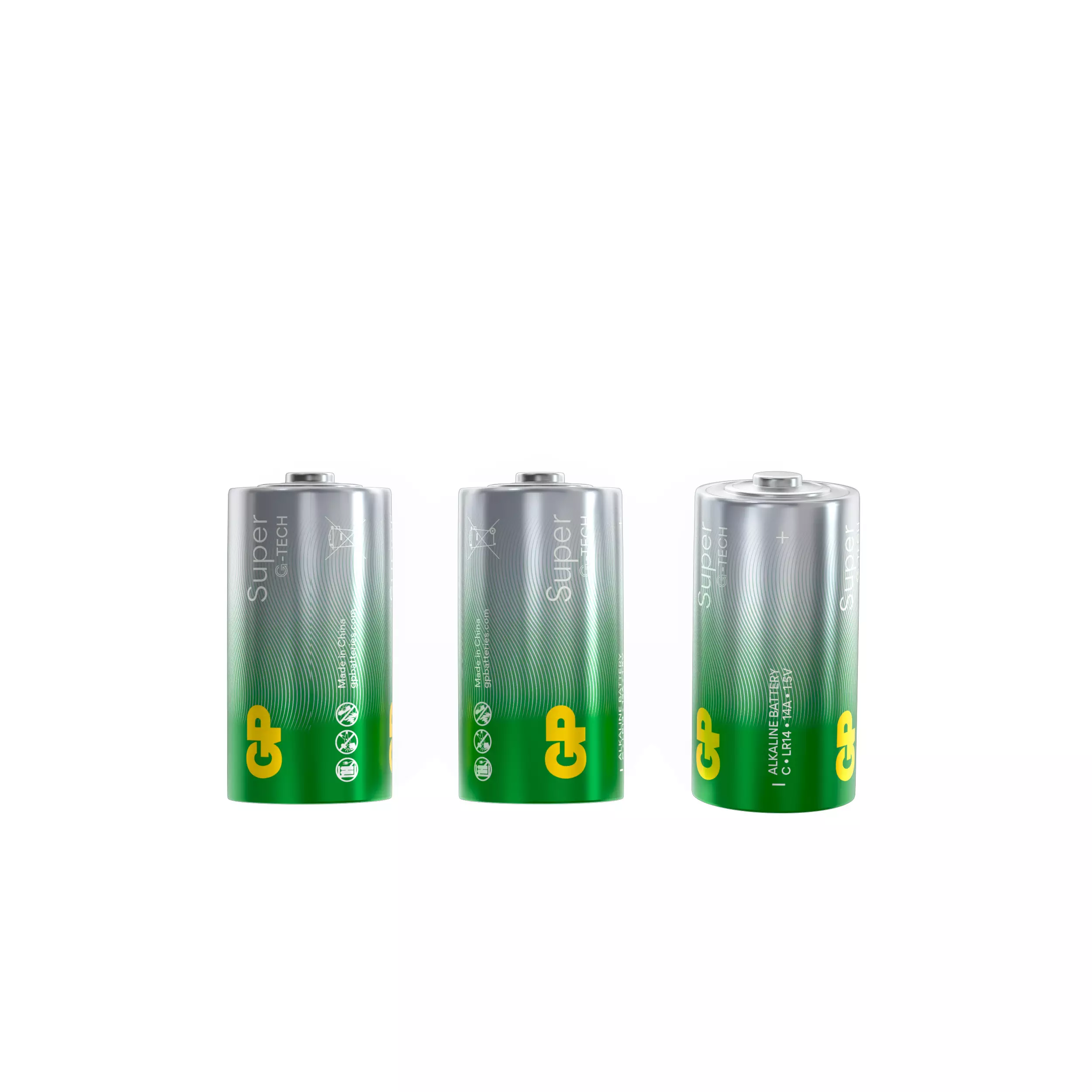 Батарейка C 2шт GP Super