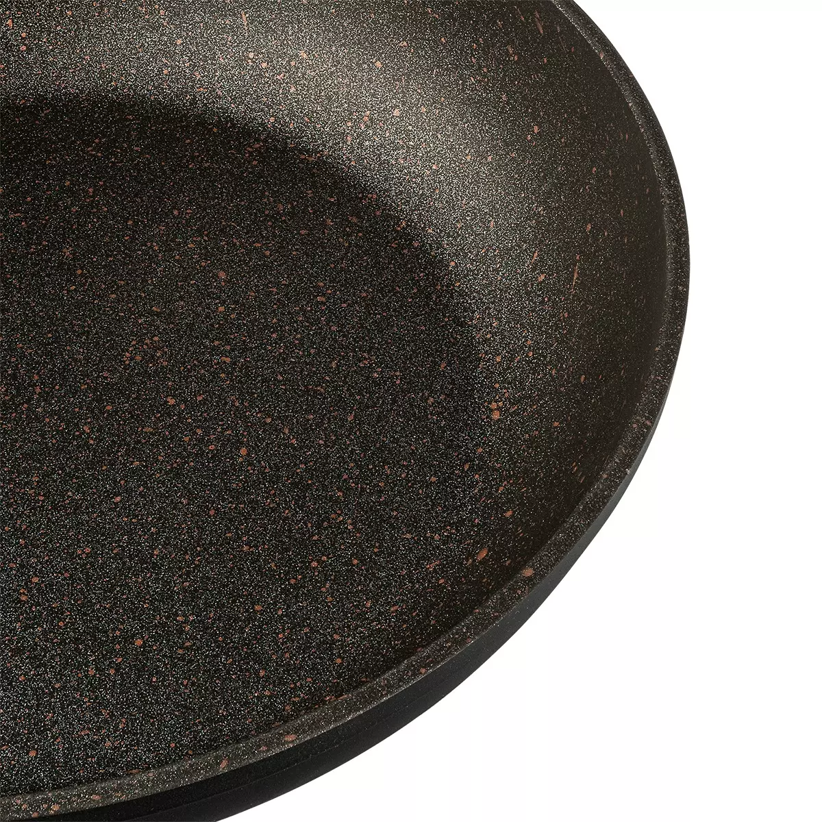 Сковорода 26 х 5,5 см, кованый алюминий, индукция, черный, Buffalo GIPFEL 0111