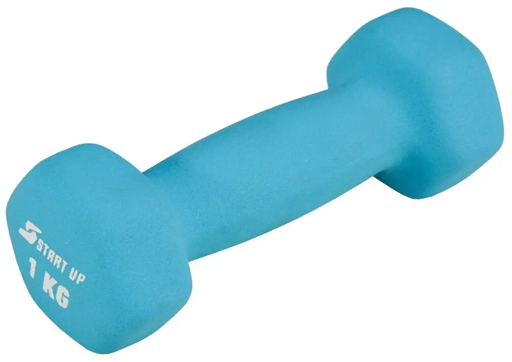 Гантель неопреновая Start Up HY-D-021 розовый 1 кг