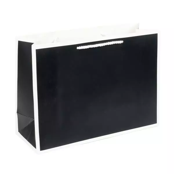 Подарочный пакет 18x23*8 Чёрный PM-128984-B