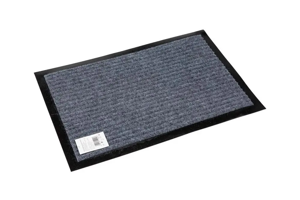 Коврик напольный влаговпитывающий 60x90 Floor mat серый