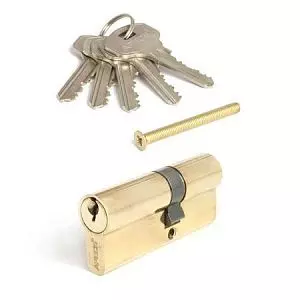 Цилиндровый механизм Apecs SM-90(35/55) ключ/ключ, золото