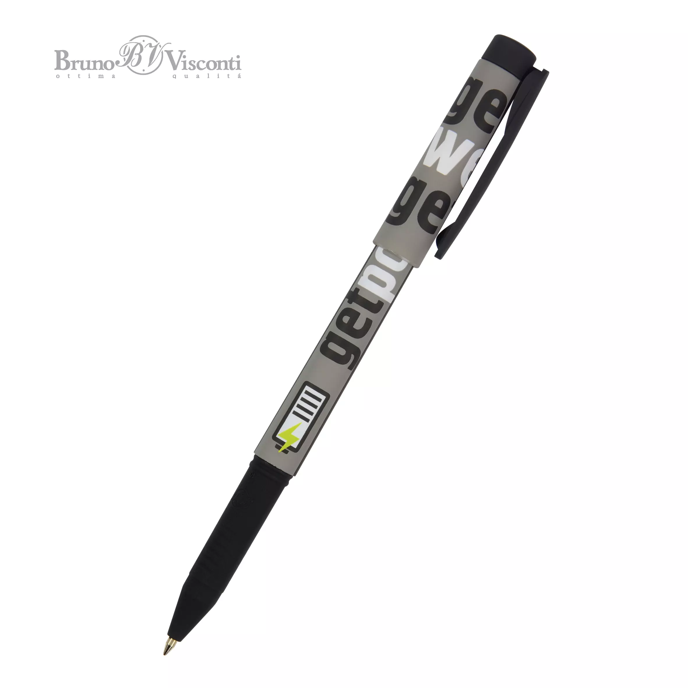 Шариковая ручка BrunoVisconti FreshWrite Start-Up Get power, 0.7 мм, синяя