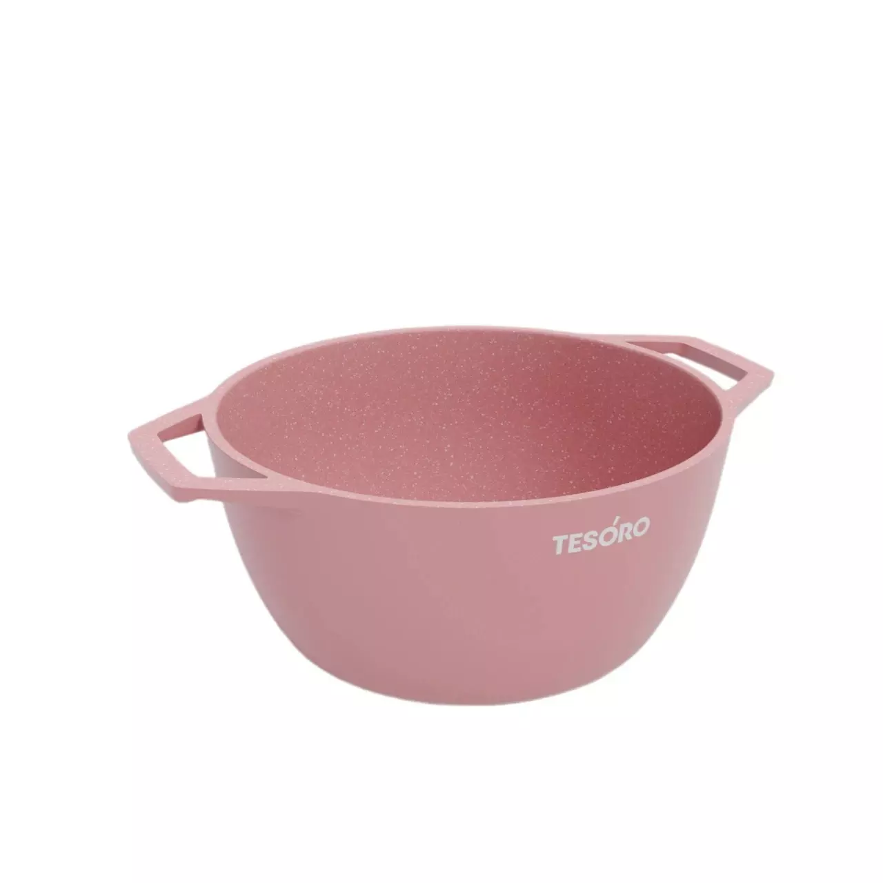 Кастрюля 4 л (d-24 см), литой алюминий, &quot;Tesoro Florence&quot; Induction total pink а/п TF6640tpi