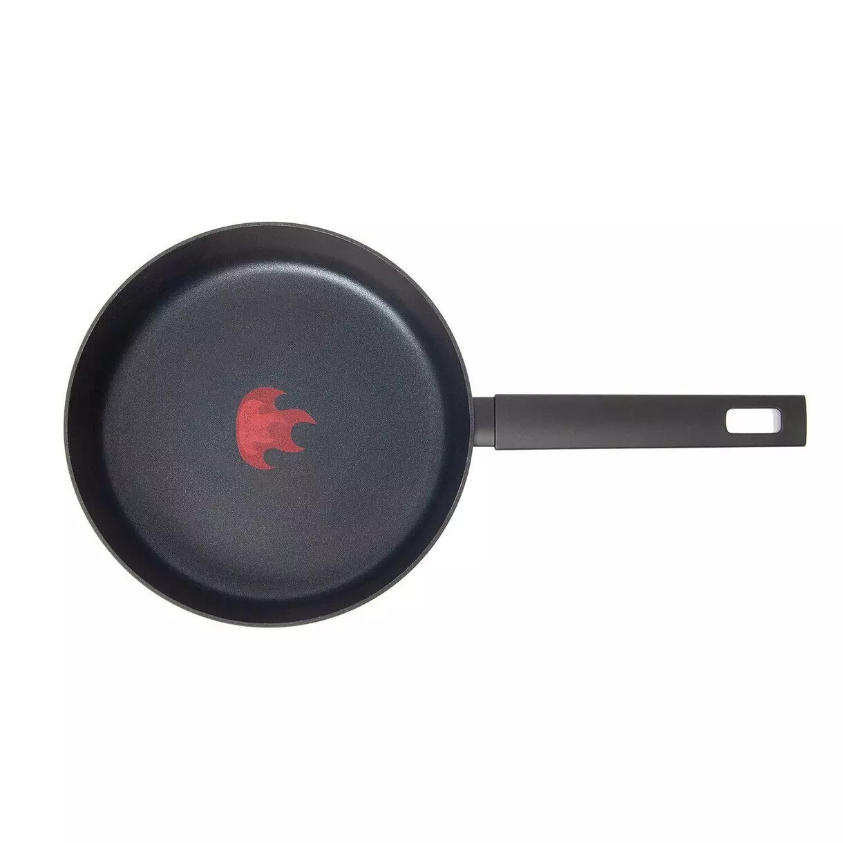 Сковорода 24 см, кованный алюминий, индукция, "Раскалённый докрасна", Home Queen