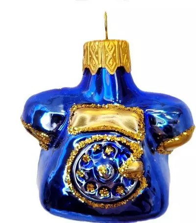 Формовая игрушка Телефон синий 6 см Коломеев ФУ-184/3