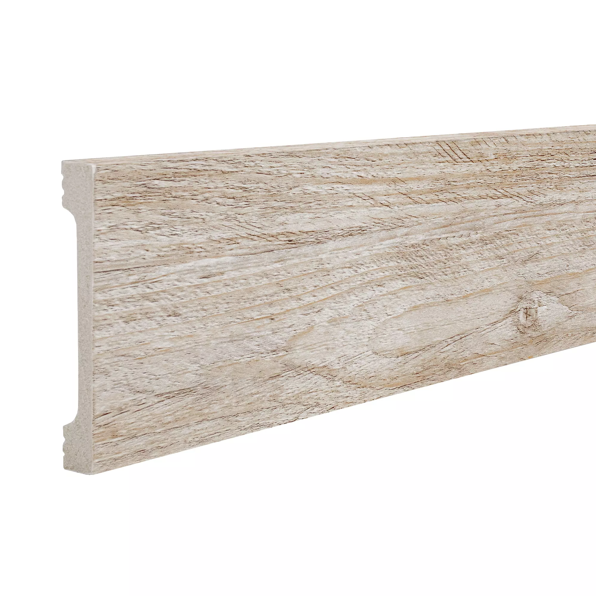 Плинтус напольный Grace PS WOOD MK 80L.03 2000х80х11 мм Дуб Кашемир Натуральный