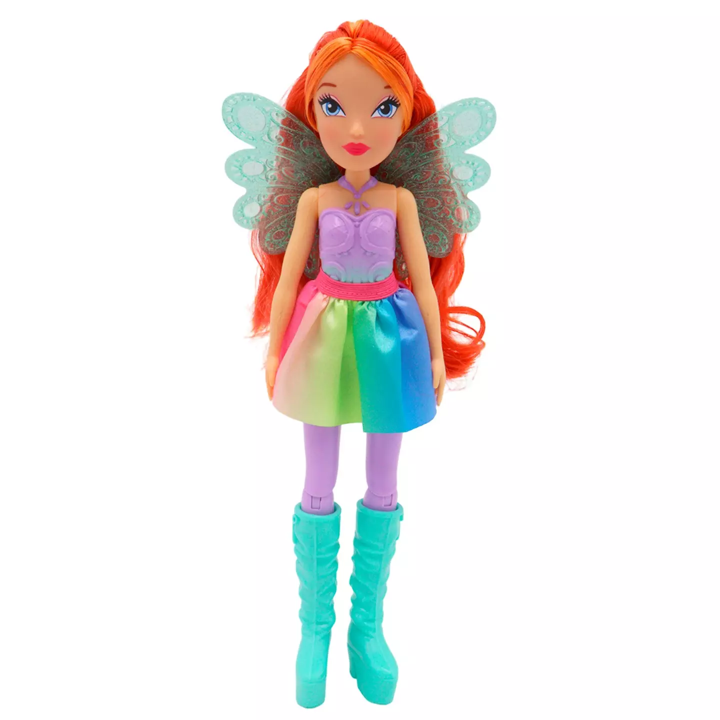Кукла шарнирная Winx Club Hair Magic Блум с крыльями и маркерами 2 шт 24 см IW01232101
