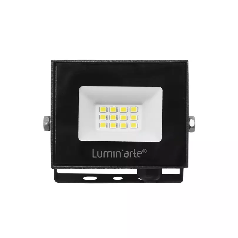 Прожектор светодиодный LUMIN'ARTE LFL-10W/06 10Вт 5700К IP65 800лм серый корпус 79х63/53х24