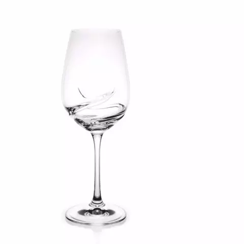 Бокалы для вина 350 мл 2 шт, Турбуленция Crystalex 40774/350/2