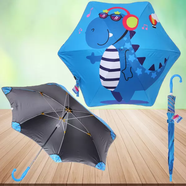 Зонт детский безопасный KidsZontik Динозаврик 371-055