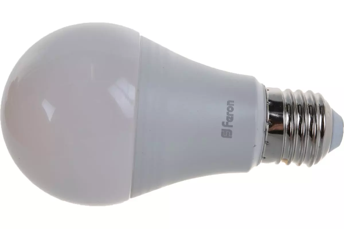Светодиодная лампа Е27 220В 12Вт 4000К груша теплый свет FERON 25487