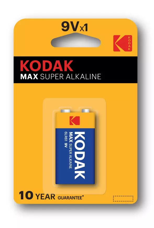 Батарейка Kodak Крона 6F22 1604G/9V 1шт