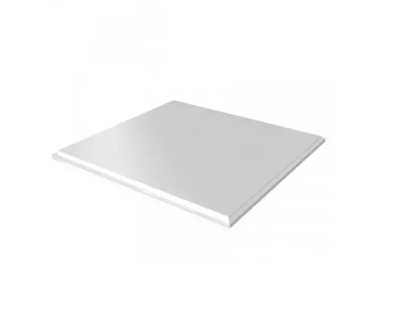 Потолочная панель оцинкованная 600х600 мм AP600A6-E Эконом/45°/Т-24 9003 белый