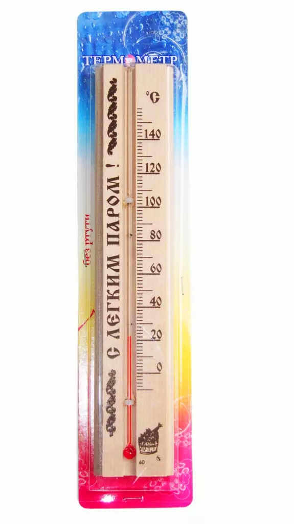 Термометр для бани, сауны (малый) ТТ-04