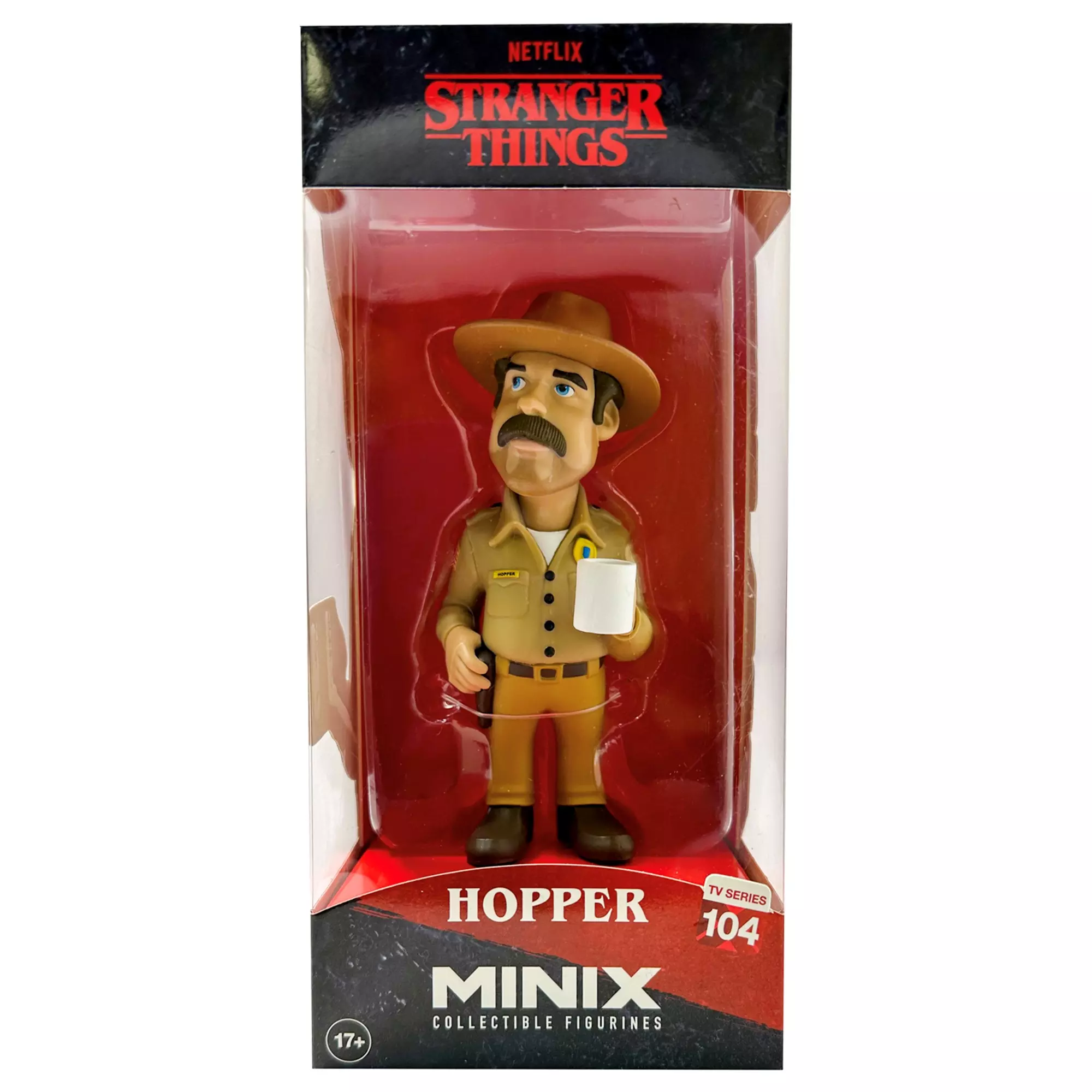 Коллекционная фигурка Stranger Things - Очень странные дела Хоппер 12 см Minix 13876