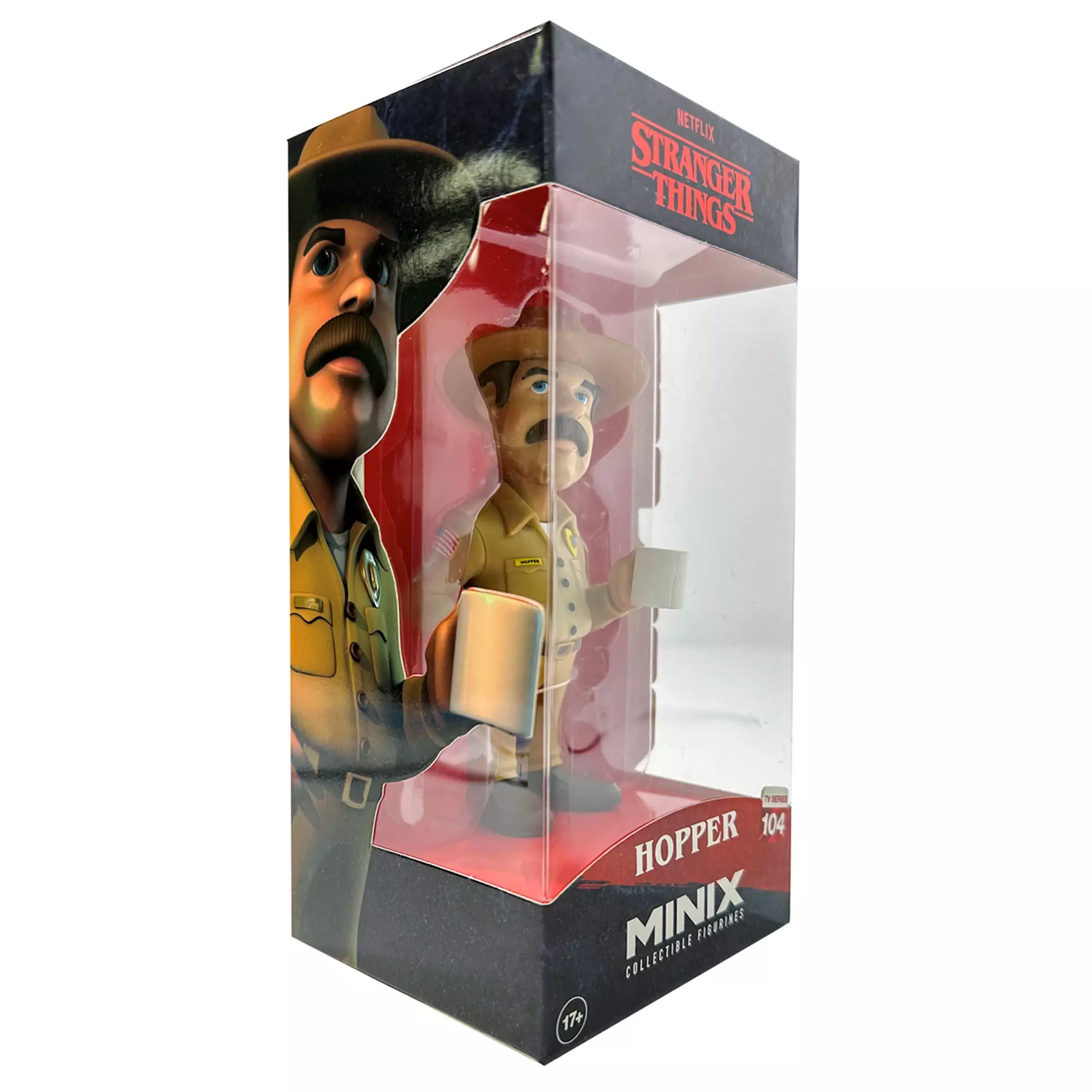 Коллекционная фигурка Stranger Things - Очень странные дела Хоппер 12 см Minix 13876