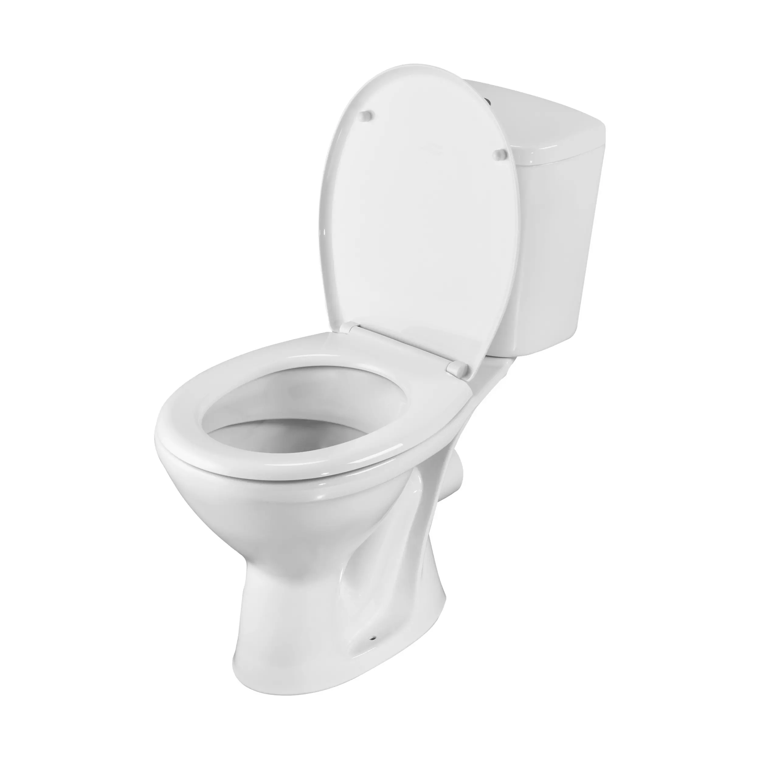 Унитаз Santeri PRO  1.P215.5.S00.00B.F горизонтальный выпуск, 1-режимный слив, сиденье полипропилен