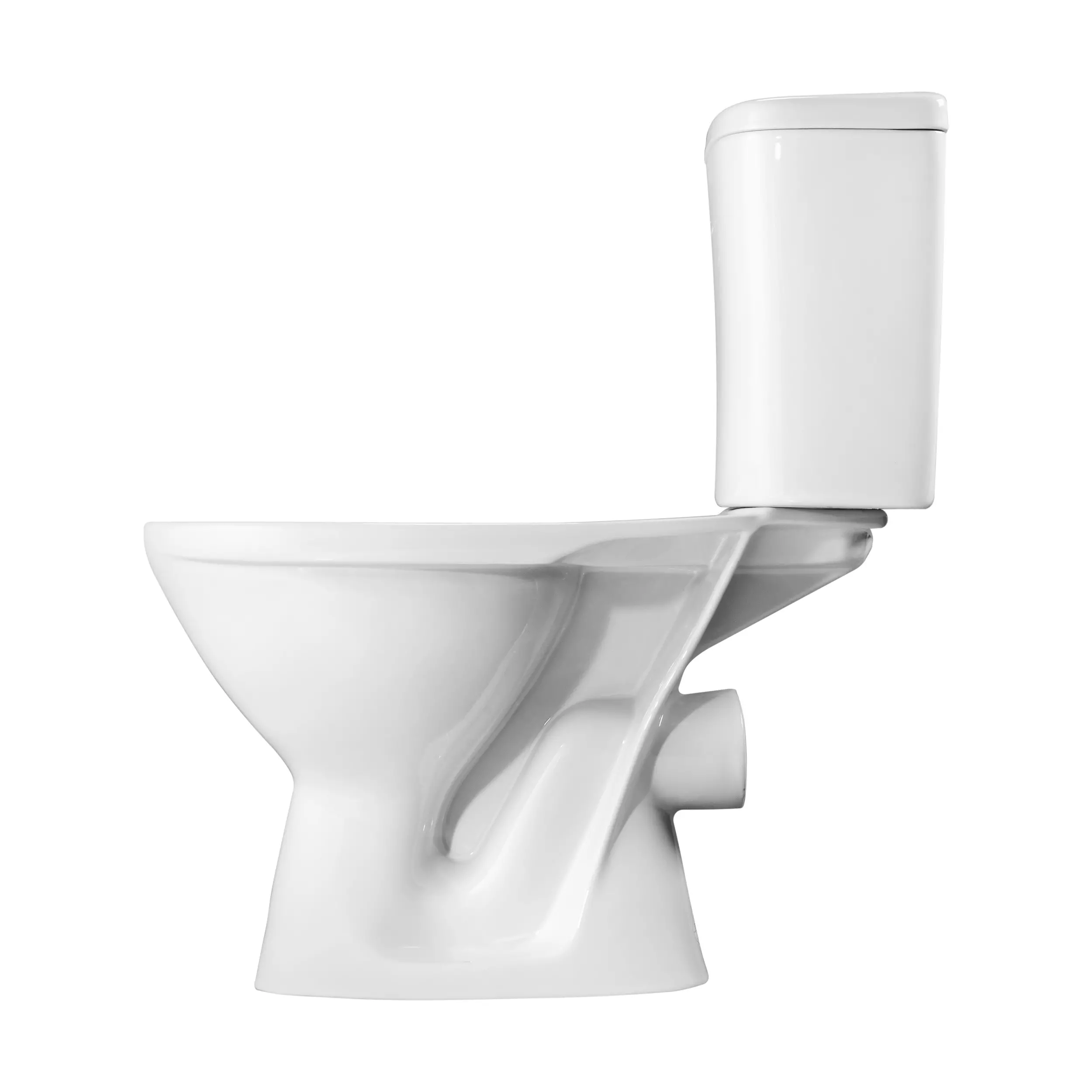 Унитаз Santeri PRO  1.P215.5.S00.00B.F горизонтальный выпуск, 1-режимный слив, сиденье полипропилен