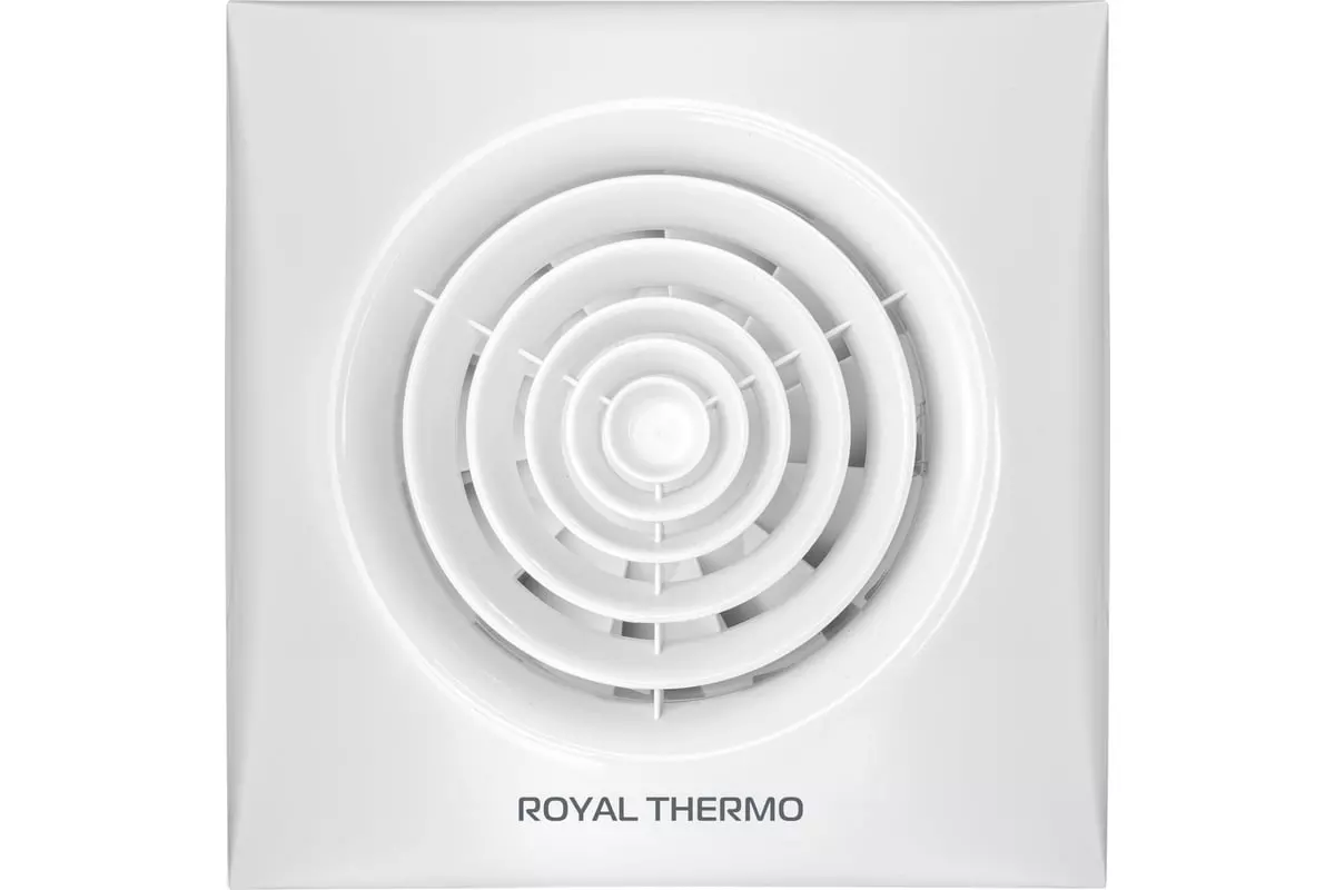 Вентилятор вытяжной накладной D-100 Royal Thermo RAFR 100 V, обратный клапан