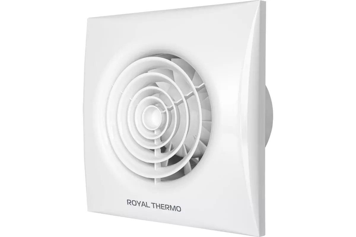 Вентилятор вытяжной накладной D-100 Royal Thermo RAFR 100 V, обратный клапан