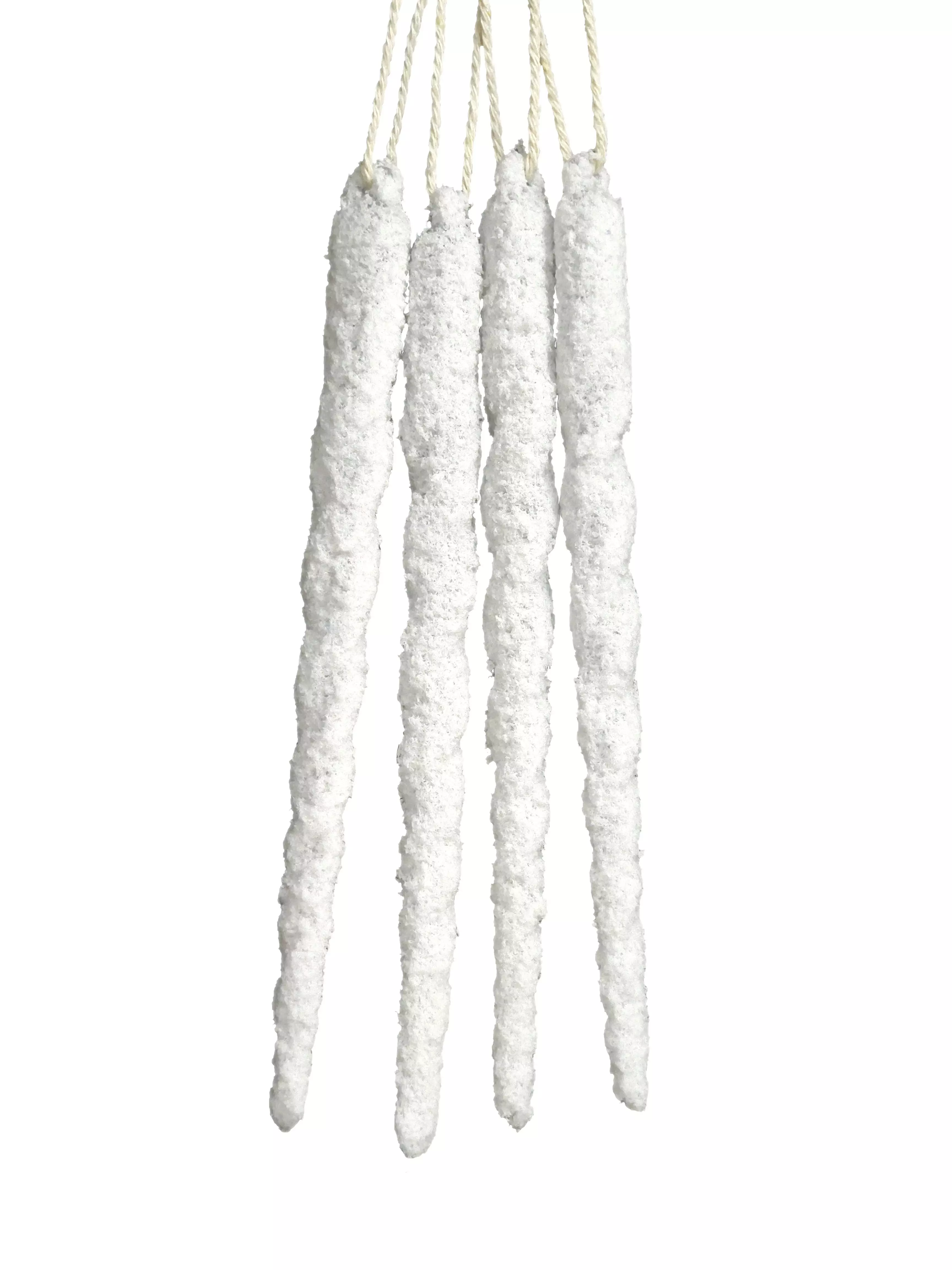 Новогоднее подвесное украшение (полистирол), набор из 4-х шт / 0,9x0,8x13,2см 94879