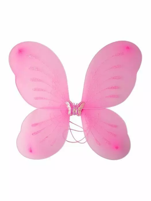 Карнавальные крылья бабочки (полиэстер, проволочный каркас), 48*38 см, 86558