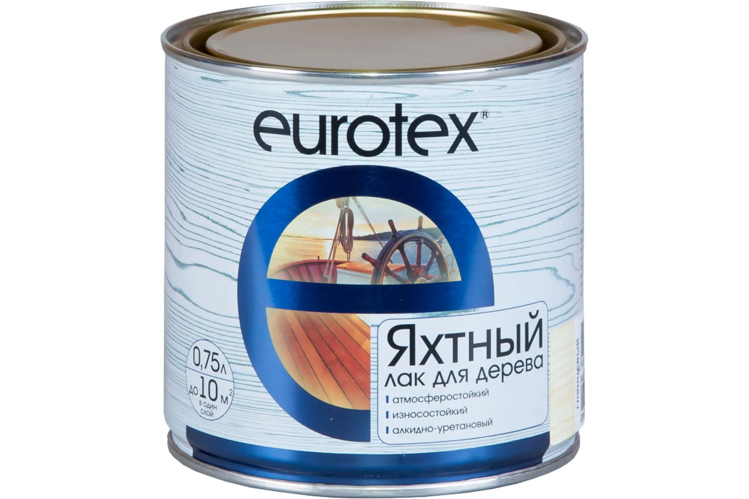 Лак яхтный Eurotex полуматовый 0.75 л
