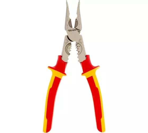 Плоскогубцы диэлектрические со съемником 238мм KRANZ KR-12-4657-3