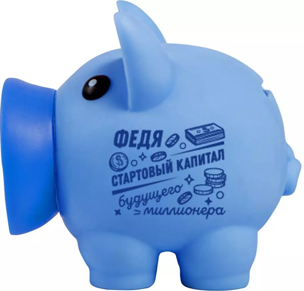Копилка Хрюля ФЕДЯ