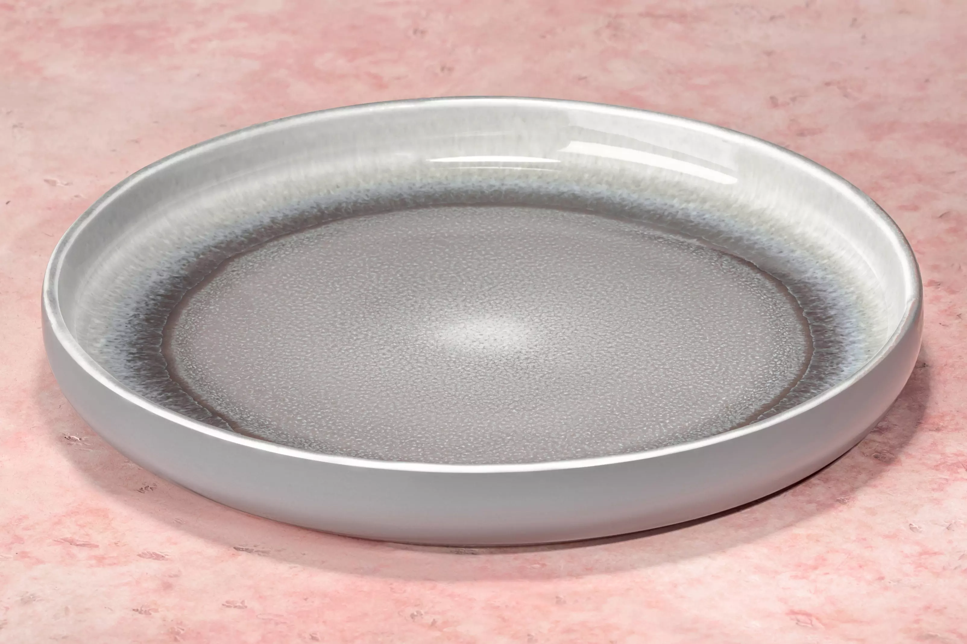 Тарелка десертная 18,5 см Серый меланж Elan Gallery 880156