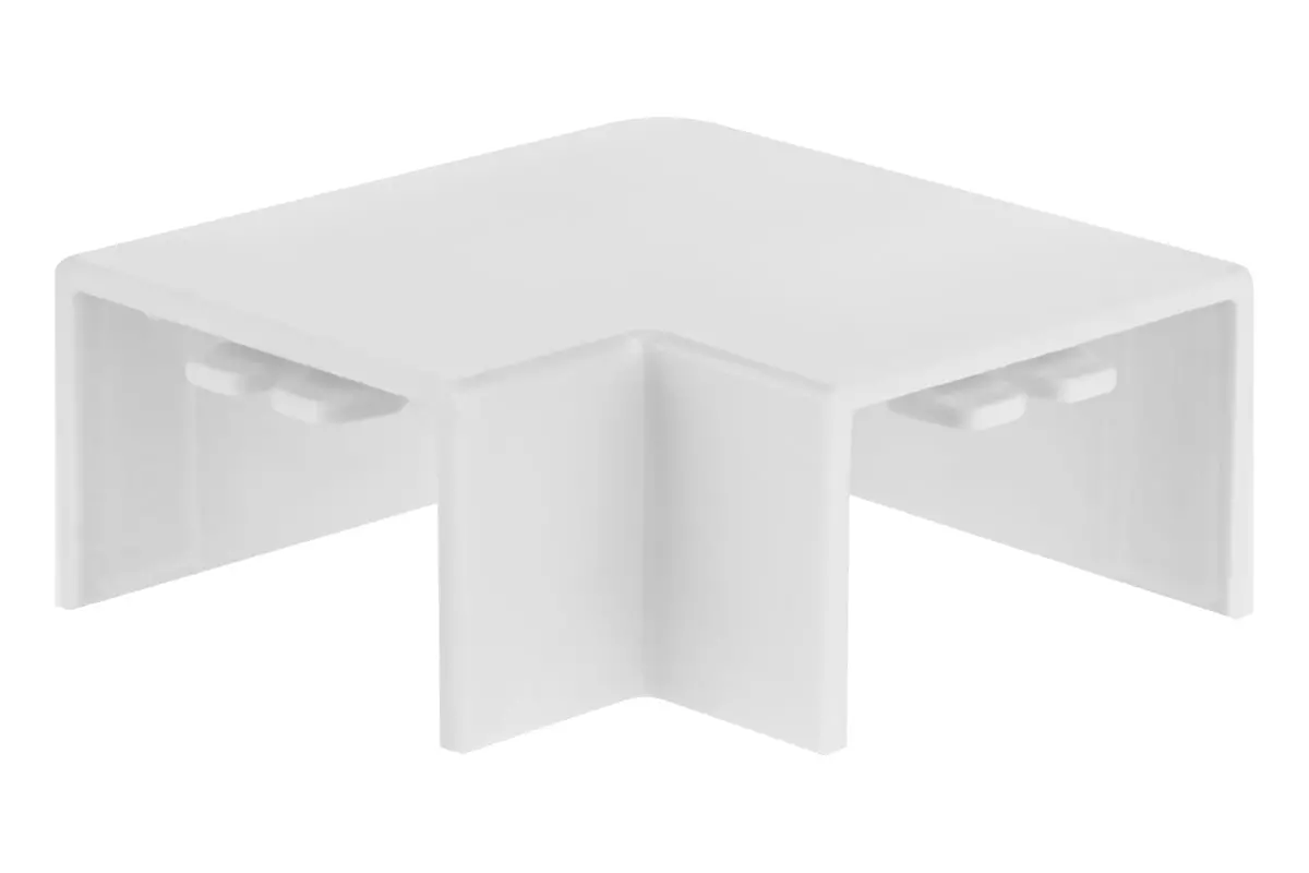 Поворот для кабель-канала 25х16 мм белый 4 шт