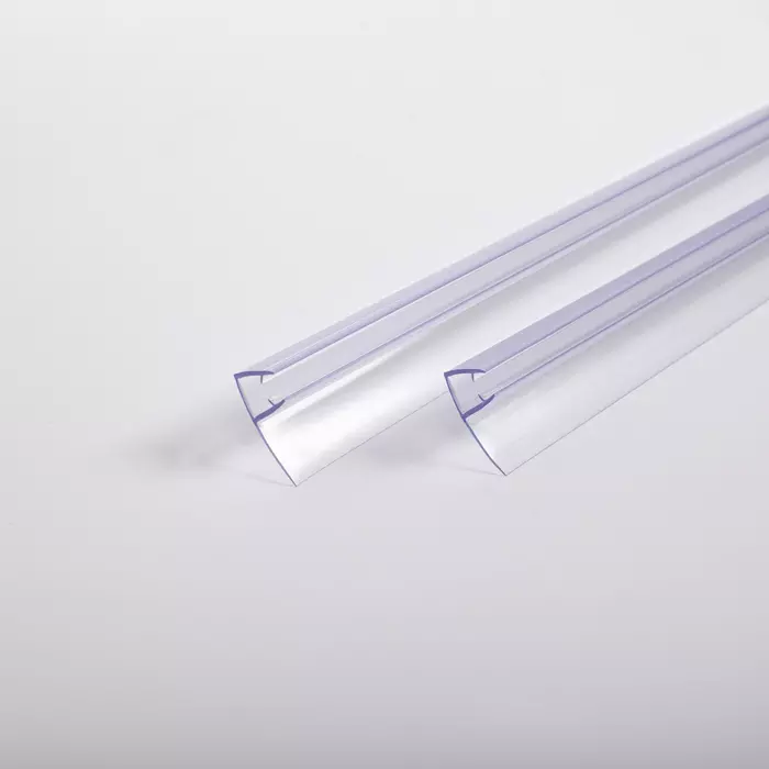 Уплотнитель для душевой кабины F-образный ПВХ на стекло 5-6 мм (комплект 2 шт) Iddis 965S6F01DZ